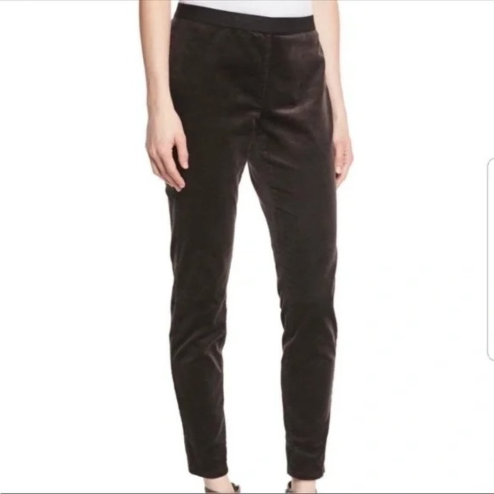 Eileen Fisher - Organic Cotton Tencel Stretch Corduroy Pant - Gray